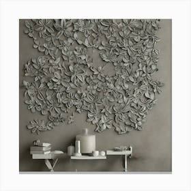 Flower Wall Art 2 Canvas Print