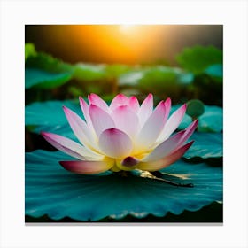 Lotus Flower 61 Canvas Print