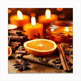 Oranges And Spices Canvas Print