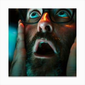 Man With A Beard 2 Canvas Print