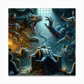 Apocalypse 18 Canvas Print