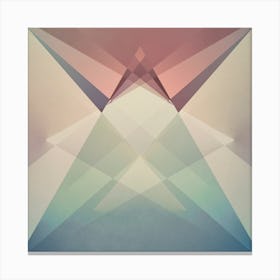 Modern Geometry XCXV Canvas Print