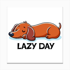 Lazy Day Canvas Print