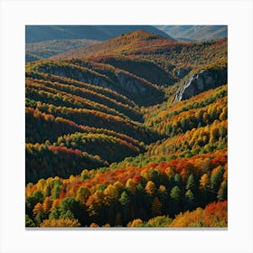 Autumn In The Mountains 5 Canvas Print