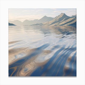 Reflections In The Water 1 Canvas Print