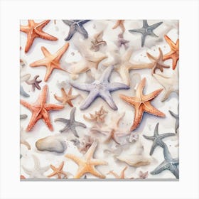 Sea Stars Canvas Print