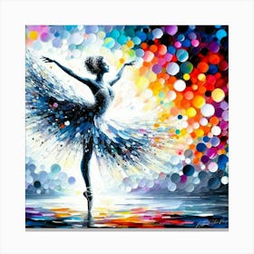 For The Love Of Ballet 7 Canvas Print