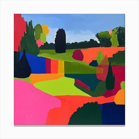 Abstract Park Collection Brockwell Park London 1 Canvas Print