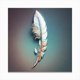 Feather Feather Feather Feather Feather Feather Feather Feather Canvas Print