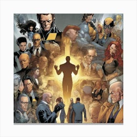 X-Men 5 Canvas Print