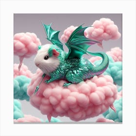 Dragonpig Triton Canvas Print