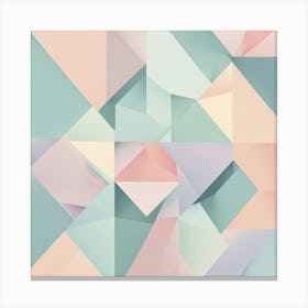 Abstract Geometric Pattern 41 Canvas Print