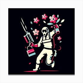 Samurai Warrior 1 Canvas Print