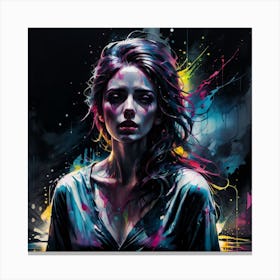 'Darkness' Canvas Print