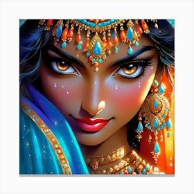 Exotic Beauty Artwork 269 Canvas Print