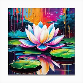 Lotus Flower 42 Canvas Print