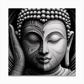 Buddha Painting 7 Canvas Print