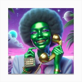 Afro-Futurism 1 Canvas Print