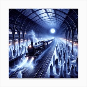 Ghost Train Canvas Print