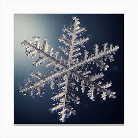 Snowflake Canvas Print