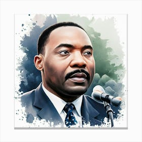 Martin Luther King Jr. 31 Canvas Print