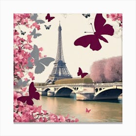 Paris Eiffel Tower 78 Canvas Print