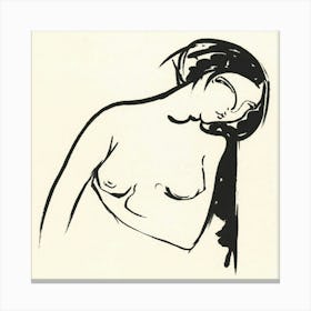 Nude Woman 2 Canvas Print