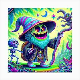 Psychedelic Art Canvas Print