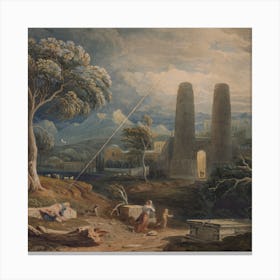 Aesop'S Fable Canvas Print