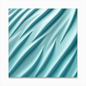 Blue Fabric Texture Canvas Print