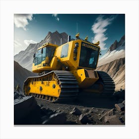 Buldozer Mountain (57) Canvas Print