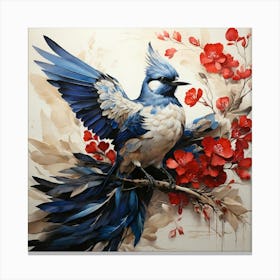 Blue Jay 5 Canvas Print