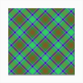 Plaid Tartan Canvas Print