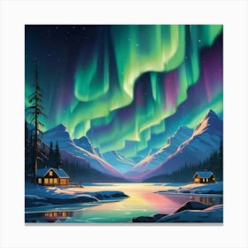 Aurora Borealis 4 Canvas Print