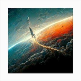 Space Canvas Print