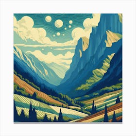 Switzerland Canvas Print