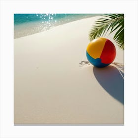 Ai Beach Ball 011702 Canvas Print