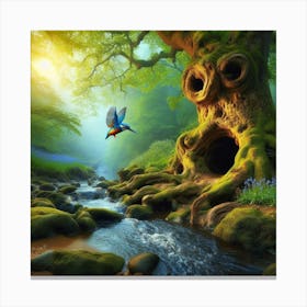 Tree In The Forest 5 Canvas Print