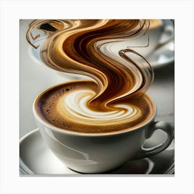 Latte Art 30 Canvas Print