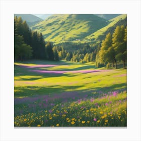 Tranquil Meadows Canvas Print