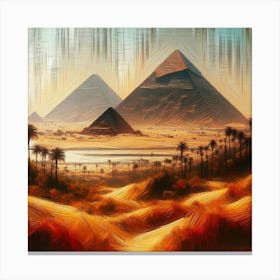 Valley of the Pharaohs 1 Canvas Print