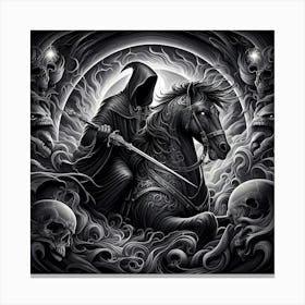 Grim Reaper 8 Canvas Print