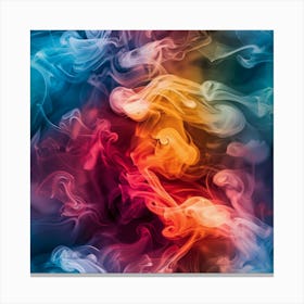 Abstract Smoke Background 1 Canvas Print