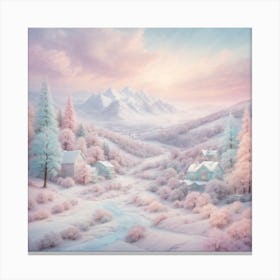 Winter's Embrace Canvas Print