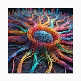 Neuron 60 Canvas Print