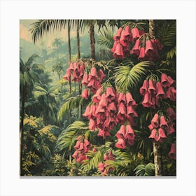 Flora Of The Tropics Art Canvas Print