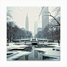 Winter Wonderland 1 Canvas Print