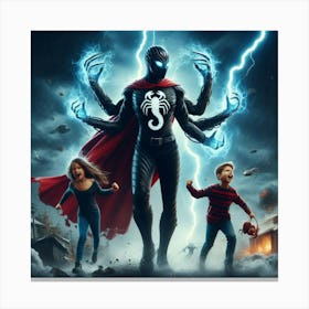 Scorpio Super Mom #2 Canvas Print