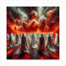 Entering Hell Canvas Print