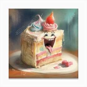 Cake Art Canvas Print